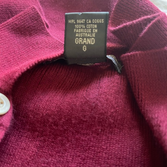 Burgundy Eddie Bauer Shirt - Picture 6 of 8